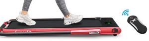 Goplus 2 in 1 Folding Under Desk Electric Treadmill review